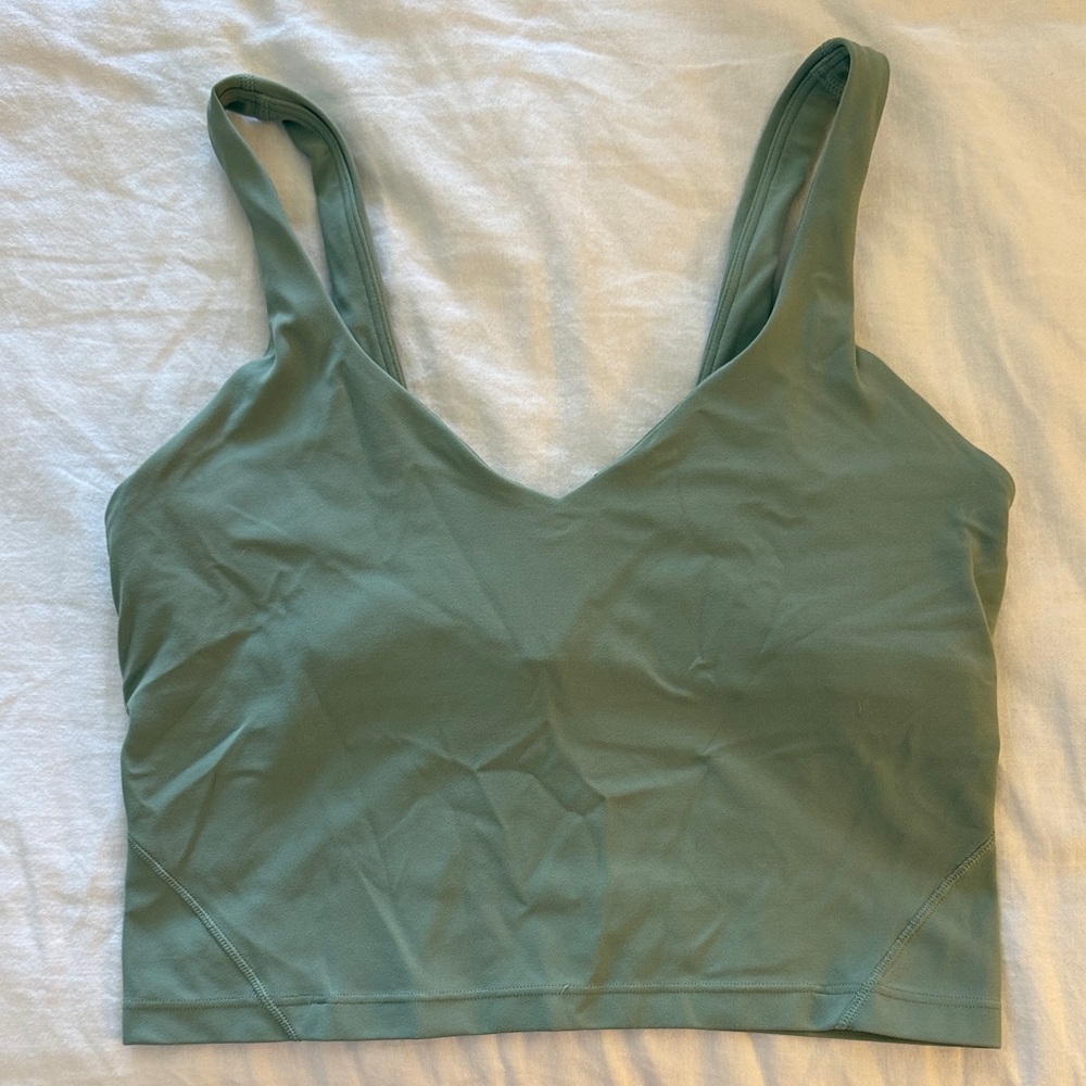 lululemon align crop tank -Women's Eucalyptus Green